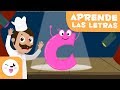Aprende la letra "C" con Carlos el Cocinero - El abecedario
