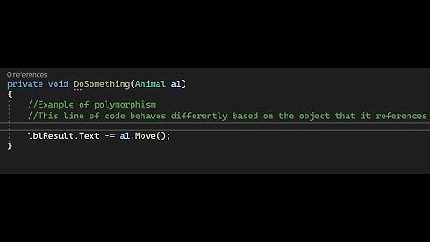 C# Polymorphism Explained with Code