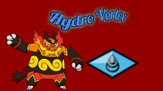 Emboar using Hydro Vortex