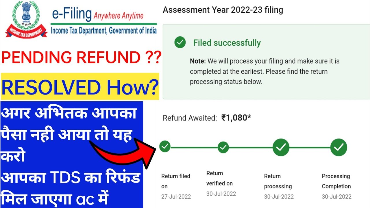 tds-refund-problem-solved-refund-awaited-problem-solved-tdsrefund