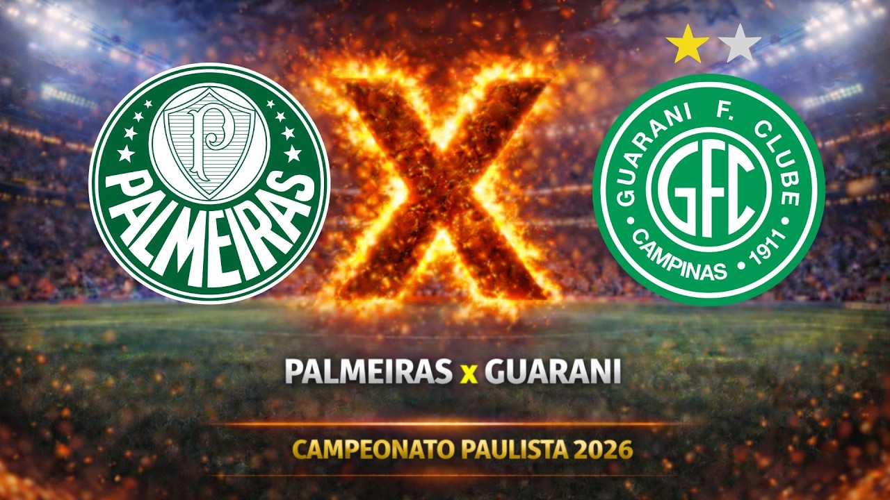 PALMEIRAS X GUARANI [Simulação] | Campeonato Paulista 2026