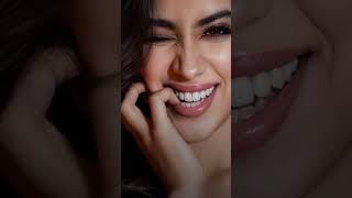 Kollywood Model And Cute Actress Janhvi Kapoor Beautiful Lips Closeup