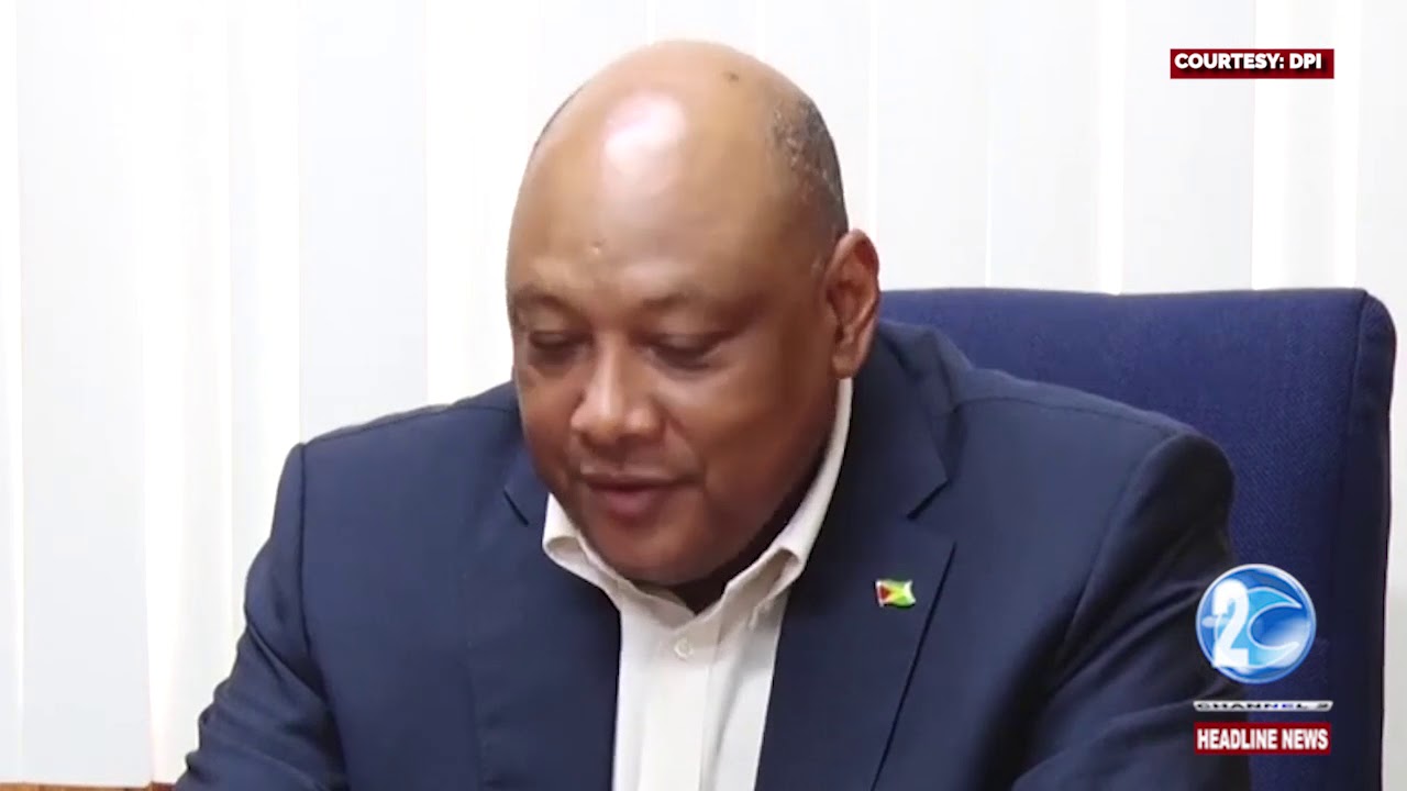 GUYANA MEETS DEADLINE FOR EXTRACTIVE INDUSTRY REPORT - YouTube