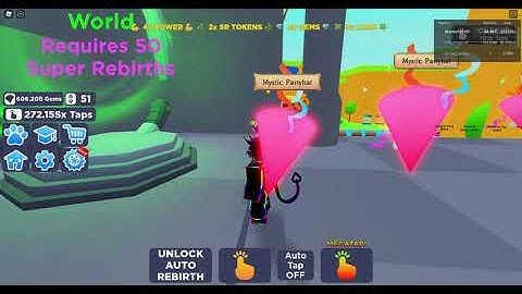 how to unlock the lost world tapping simulator