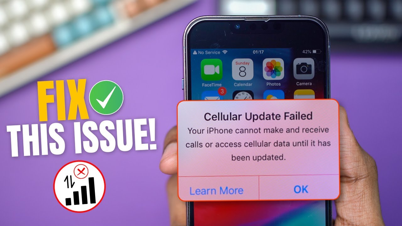 How to Fix Cellular Update Failed After Updating iPhone | Resolve ...