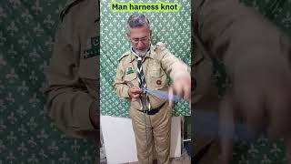 9...Man harness knot"Mastering the Art of Knots: The Scout's Guide to Perfecting the knots,Agbutt