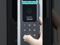 User tutorial for adding a user to the door lock