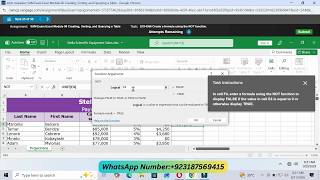 Sam Exam Excel Module 06 Creating Sorting and Querying a Table