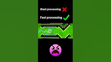 Fast processing #geometrydash #gd #gdupdate #blastprocessing #shorts
