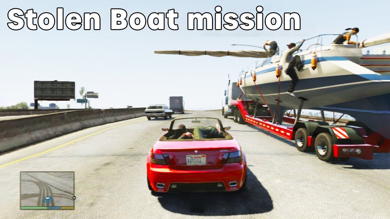 gta 5 stolen yacht mission