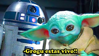 Lo Que Realmente le Dijo R2D2 a Grogu (Baby Yoda) Luego que Luke Skywalker lo Salvó - Star Wars