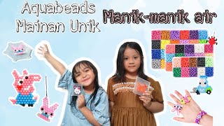 Unboxing Aquabeads Mainan Manik-Manik Air Mainan Anak