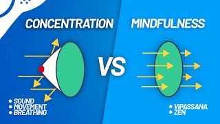 Mindfulness Meditation vs Concentration Meditation
