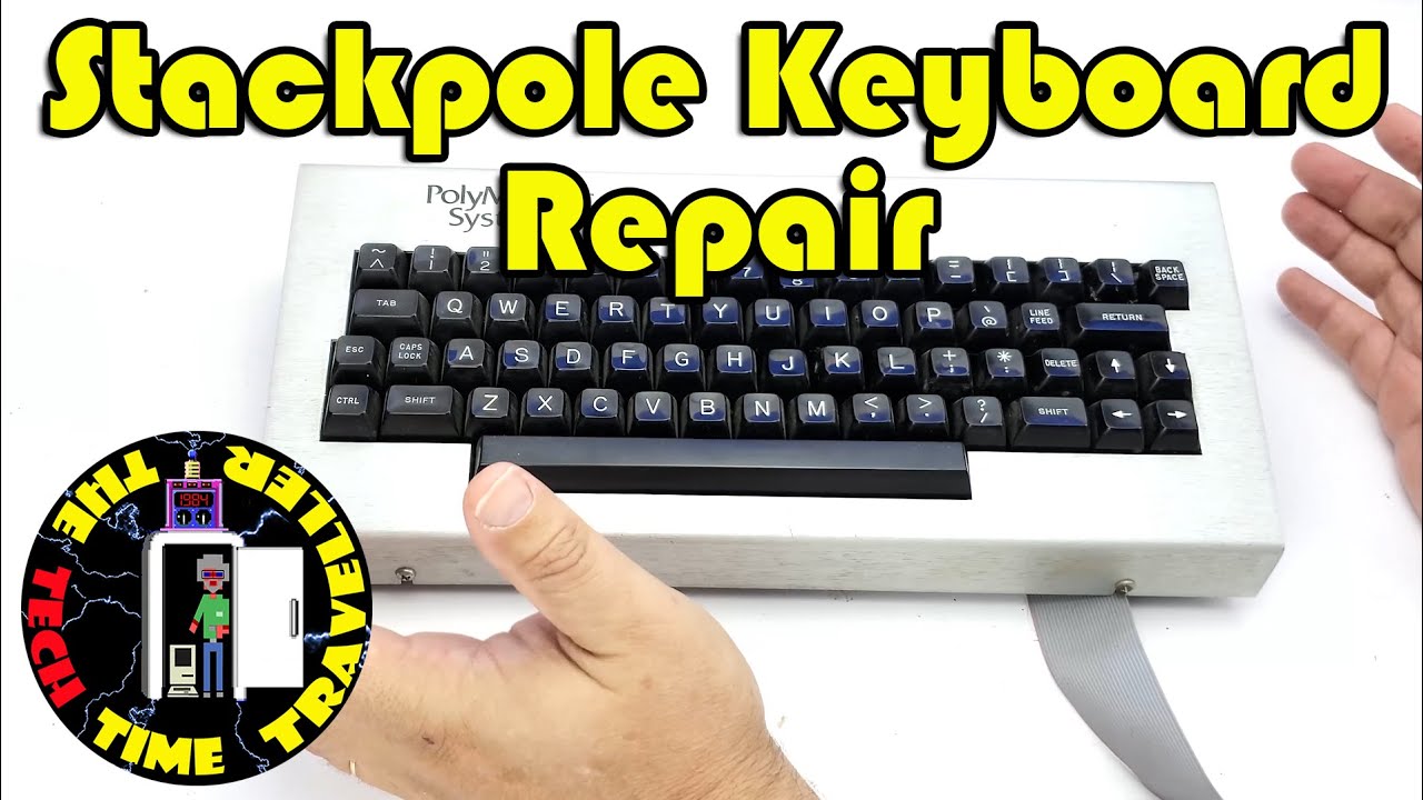 Stackpole Keyboard Repair - YouTube