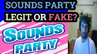 Sounds Party music app paypal real fake or Legit CASE STUDY screenshot 4