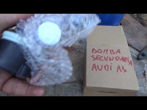 Cómo reemplazar bomba secundaria refrigerante. Error 009754 coolant Pump "B" P261A  AUDI VOLKSWAGEN