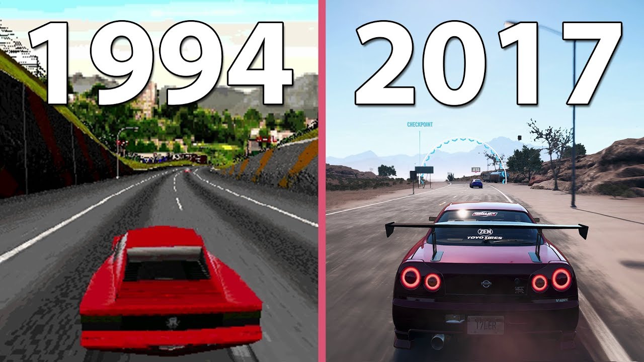 4K] Need for Speed Evolution – All NfS games from 1994 to 2017