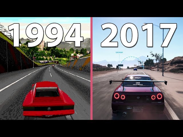 4K] Need for Speed Evolution – All NfS games from 1994 to 2017