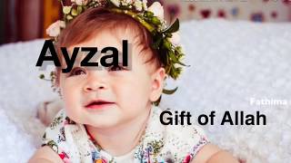 Muslim baby girl names and meaning