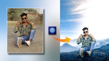 MOBILE PHOTOSHOP -  Realistic Background Change Photo Editing ||🔥 editing ps cc 2019