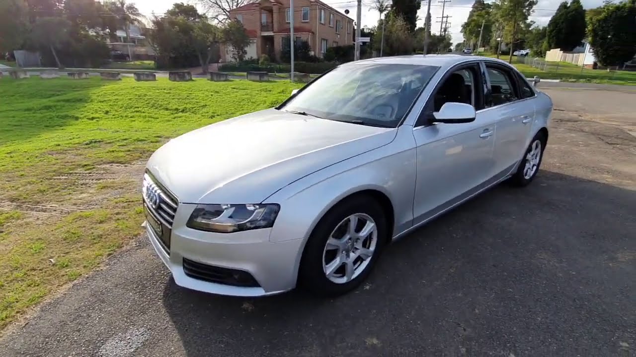 2010 Audi A4 2.0 TDi manual - YouTube