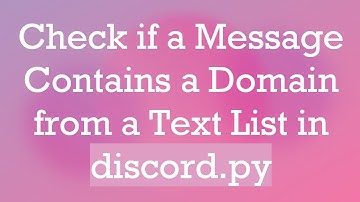 Check if a Message Contains a Domain from a Text List in discord.py
