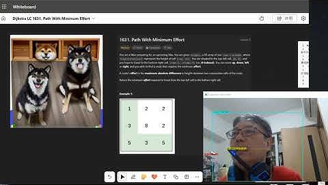 C++ Dijkstra演算解爬山省力路徑Leetcode問題1631  Path With Minimum Effort