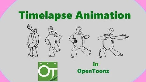 Timelapse Animation: Tai Chi Turtle 2 in OpenToonz