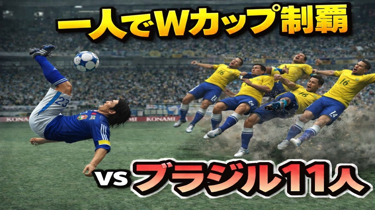 Winning the World Cup in 1v11?! [Modified eFootball] [eFootball