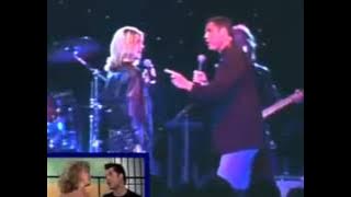 John Travolta and Olivia Newton John