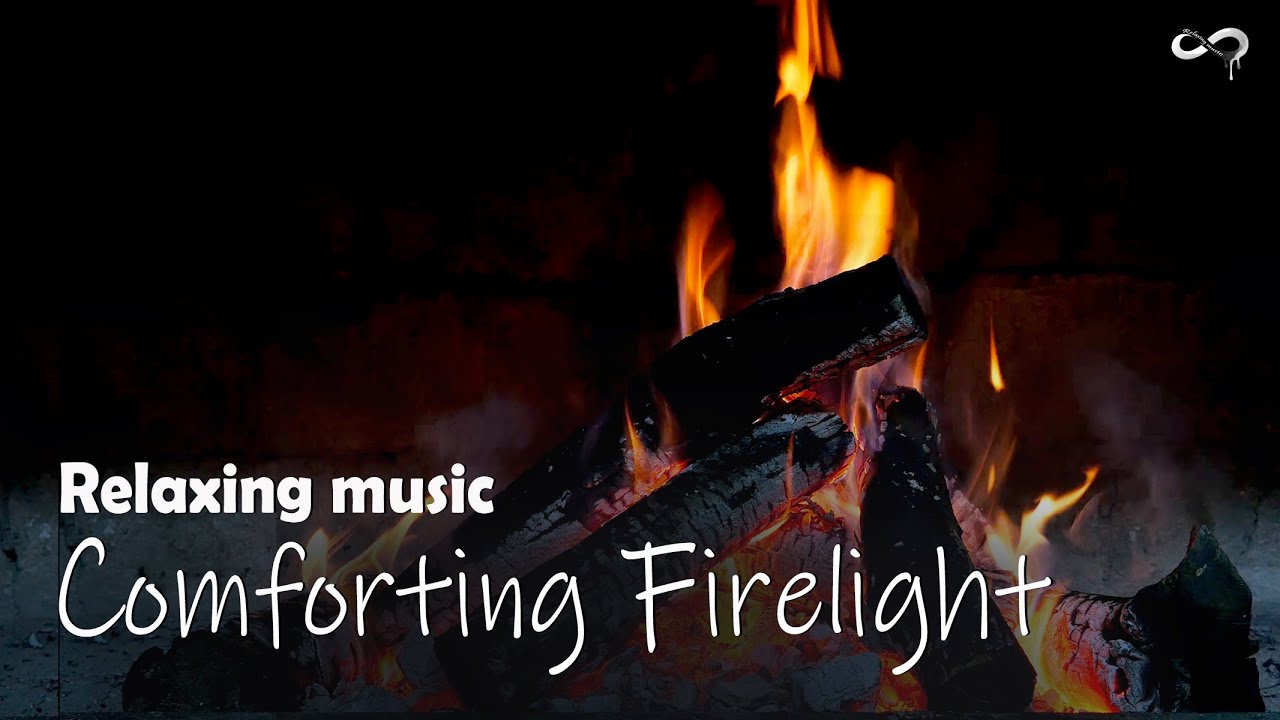 Comforting Firelight - 1 Hour of Calm Fire Sounds for Relaxation