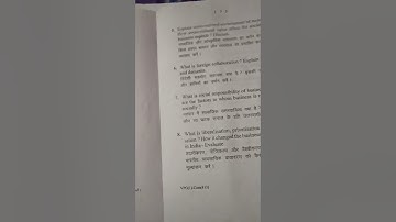 vbu m.com.sem.1 session 2018-20 question paper code 413