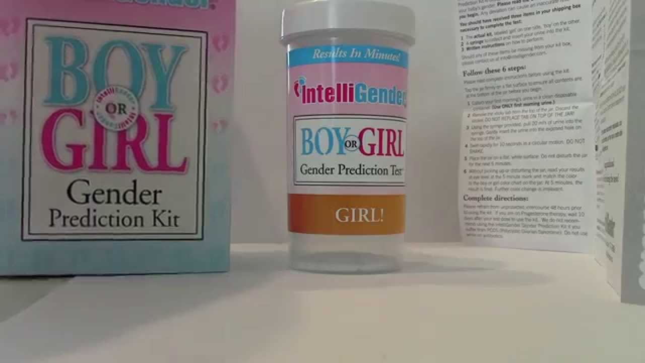 Intelligender Results - Girl or Boy?! - YouTube