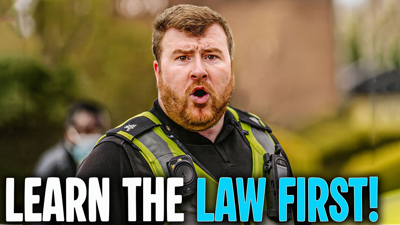 UK Cop HUMILIATED on Camera After Auditor EXPOSES Unlawful Arrest ...