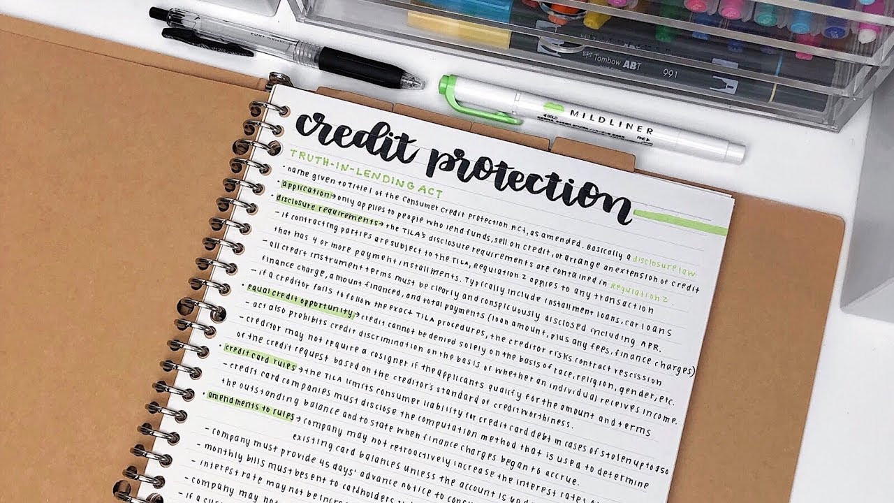 how to take neat & organized notes!