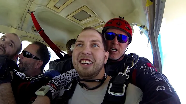 Justin Willems's Tandem skydive!