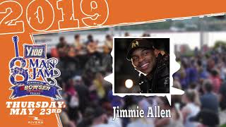 2019 8 Man Jam Artist Jimmie Allen