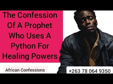 The Confession Of A Prophet Who Uses A Python For Healing Powers - YouTube