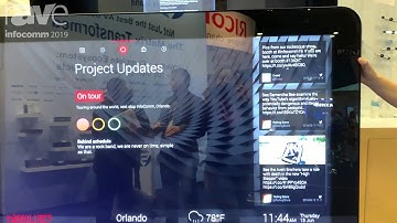 InfoComm 2019: Evoko Shows Pusco All-in-One Public Space Communications Display in the Draper Booth