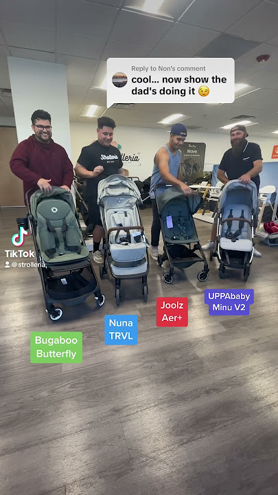 Travel stroller folding competition is back! Who do you think won? #nuna #uppababy #joolz #bugaboo