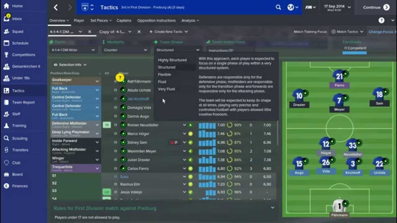 Football Manager 15 Tactics 101 Counter Attacking Youtube