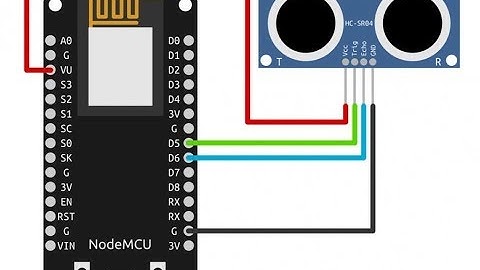 Ultrasonic sensor with NodeMCU | Cayenne | MQTT | IOT  example # 3