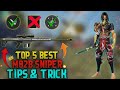 TOP 5 BEST M82B SNIPER TIPS AND TRICK|| FREE FIRE