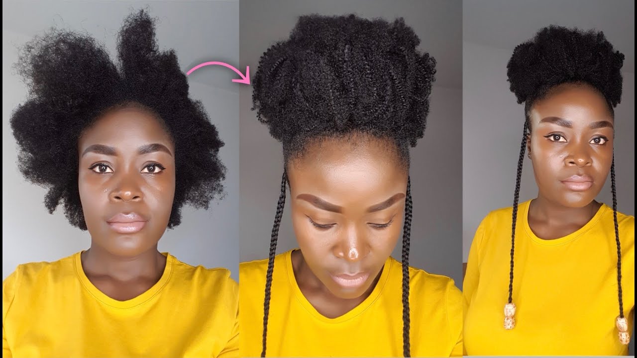 How To Do a Perfect High Puff Using Hergivenhair Clip-ins | Cute ...