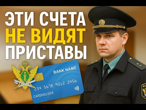 Какие счета и карты приставы НЕ ВИДЯТ и не заблокируют в 2025 году?