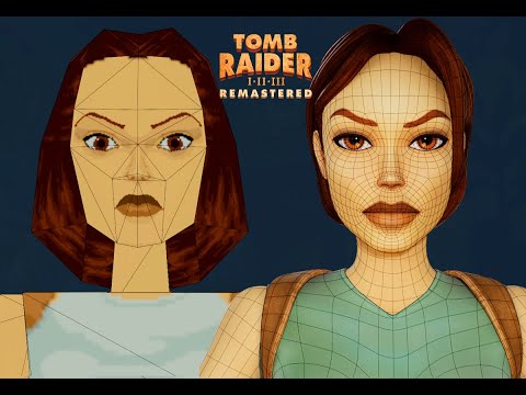 Tomb Raider I–III Remastered| Lara Croft Key Art model