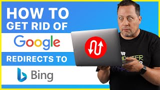 how to stop google from redirecting to bing (easy tutorial)