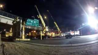 Check It Out: Freeway Sign Install-Time Lapse (May 2014)