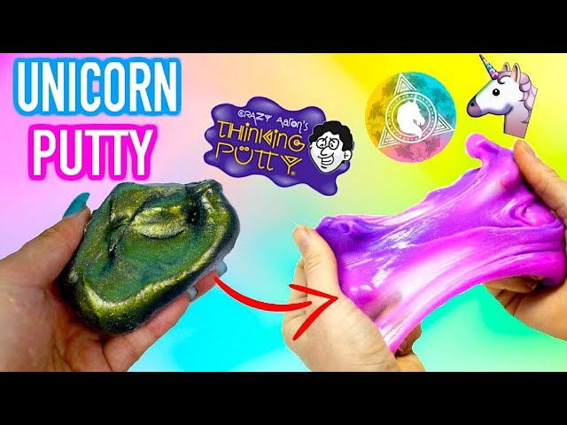  Mythical Slyme's Unicorn Horn (Small, Handy, Pocket-Size Unicorn  Putty) - Hypoallergenic, Non-Toxic, Stress-Reliever Desk Toy - Great  Relaxation Tool - Lavender Scented Clear Unicorn Slime