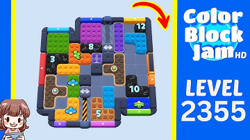 Color Block Jam Level 1446 (2355) Solution Walkthrough